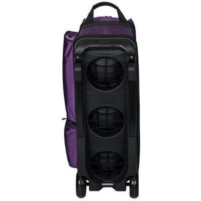 KR Strikeforce Konvoy Triple - 3 Ball Roller Bowling Bag (Black / Purple - Base)