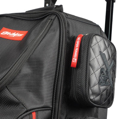 KR Strikeforce Diamond Triple - 3 Ball Roller Bowling Bag (Black - detail)