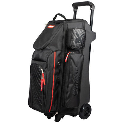 KR Strikeforce Diamond Triple - 3 Ball Roller Bowling Bag (Black)