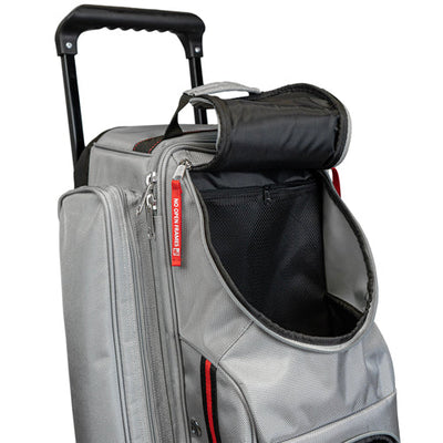 KR Strikeforce Diamond Triple - 3 Ball Roller Bowling Bag (Grey - Accessory Compartment)