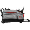 KR Strikeforce Diamond Triple - 3 Ball Roller Bowling Bag (Grey - Side)