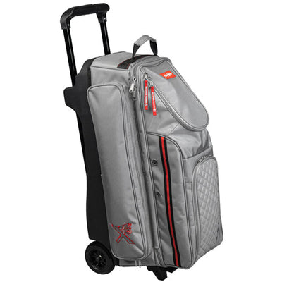 KR Strikeforce Diamond Triple - 3 Ball Roller Bowling Bag (Grey)