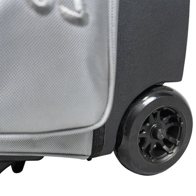 KR Strikeforce Diamond Triple - 3 Ball Roller Bowling Bag (Grey - Wheels)