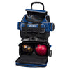 KR Strikeforce Royal Flush - 4 Ball Roller Bowling Bag (Open)