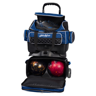 KR Strikeforce Royal Flush - 4 Ball Roller Bowling Bag (Open)
