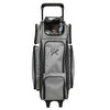 KR Strikeforce Royal Flush 4 x 4 - 4 Ball Roller Bowling Bag (Silver / Black - Top)