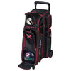 KR Strikeforce Royal Flush 4 x 4 - 4 Ball Roller Bowling Bag (Black / Red - Open Top)