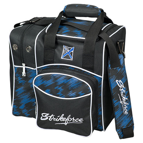 KR Strikeforce Flexx Single - 1 Ball Tote Bowling Bag (Red Scratch)