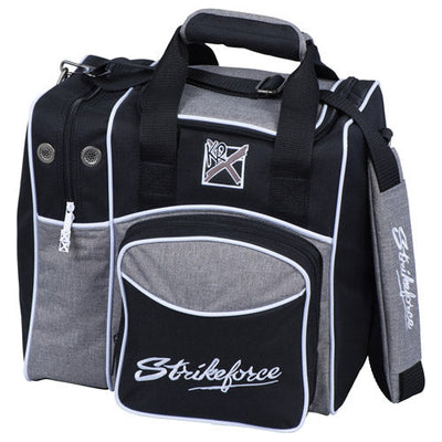 KR Strikeforce Flexx Single - 1 Ball Tote Bowling Bag (KR Kanvas - Stone Grey)