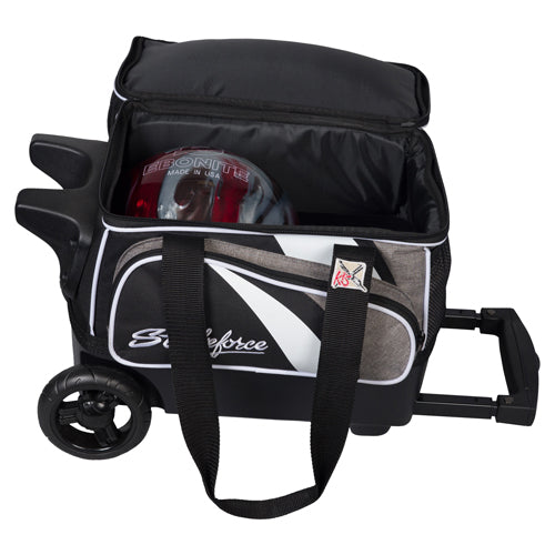 KR Strikeforce Cruiser Kanvas Single - 1 Ball Roller Bowling Bag (Stone Kanvas)