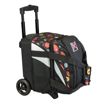 KR Strikeforce Cruiser Pattern Single - 1 Ball Roller Bowling Bag (Donuts - Right)