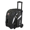 KR Strikeforce Cruiser Double - 2 Ball Roller Bowling Bag (Black / White)