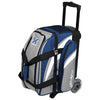KR Strikeforce Cruiser Kanvas Double - 2 Ball Roller Bowling Bag (Grey / Navy Kanvas)