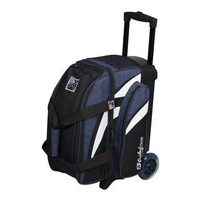 KR Strikeforce Cruiser Kanvas Double - 2 Ball Roller Bowling Bag (Navy Kanvas)