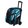 KR Strikeforce Cruiser Kanvas Double - 2 Ball Roller Bowling Bag (Teal Kanvas)
