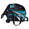KR Strikeforce Cruiser Kanvas Double - 2 Ball Roller Bowling Bag (Teal Kanvas - Shoe Compartment)