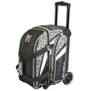 KR Strikeforce Cruiser Double - 2 Ball Roller Bowling Bag (White Leopard)