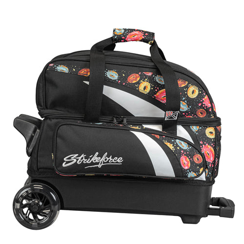 KR Strikeforce Cruiser Double - 2 Ball Roller Bowling Bag (Donuts)