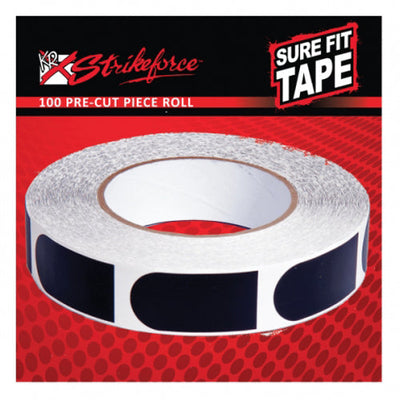 KR Strikeforce Sure Fit Tape - Black (1" - 100 ct Roll)
