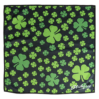 KR Strikeforce Themed Microfiber Bowling Towel (Shamrocks)