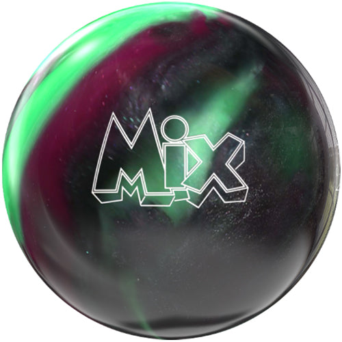 Storm Mix Purple / Jade / Steel - Urethane Pearl Bowling Ball