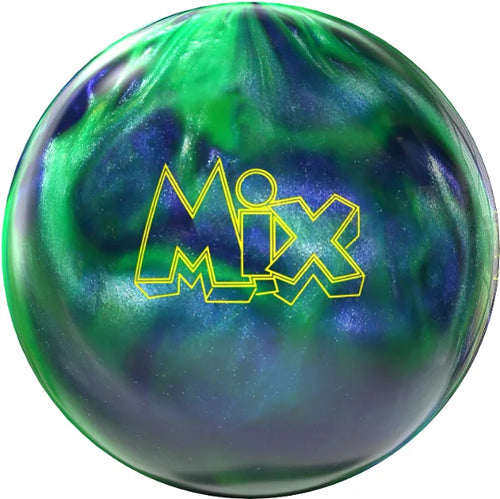 Storm Mix Lime / Custard / Royal - Urethane Pearl Bowling Ball