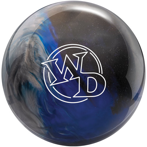 Columbia 300 White Dot Bowling Ball - Black Blue Silver
