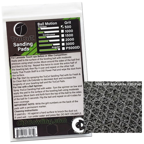 Creating the Difference TruCut - Bowling Ball Sanding Pads 