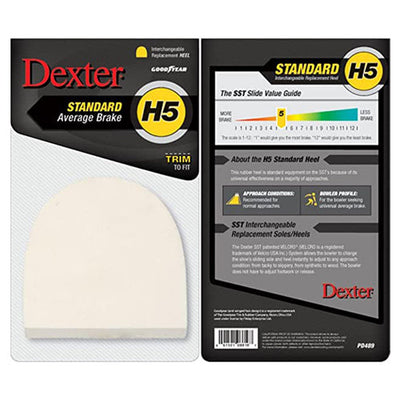 Dexter Standard Bowling Shoe Heel - (H5) Average Brake (Packaging)