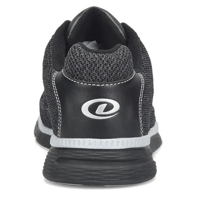 Dexter Wyoming - Men's Casual Bowling Shoes (Charcoal Knit / Black - Heel)