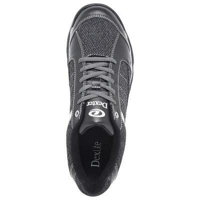 Dexter Wyoming - Men's Casual Bowling Shoes (Charcoal Knit / Black - Top)
