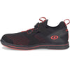 Dexter Pro BOA - Men's Advanced Bowling Shoes (Black / Red - Inner Side)