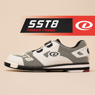 Dexter SST 8 Power Frame BOA - Men's Performance Bowling Shoes (White)