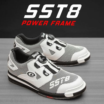 Dexter SST 8 Power Frame BOA - Men's Performance Bowling Shoes (White)