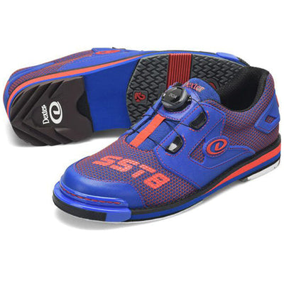 Dexter SST 8 Power Frame BOA - Men's Performance Bowling Shoes (Blue / Red - Pair)