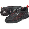 Dexter THE C9 Knit BOA - Men's Performance Bowling Shoes (Black / Red)