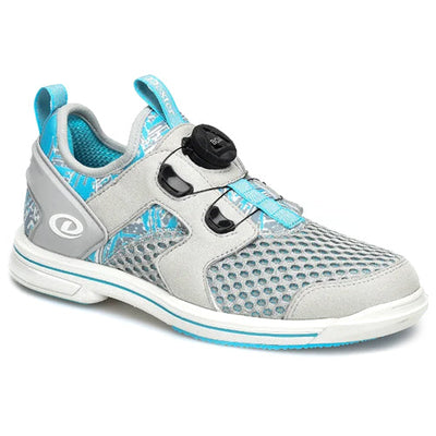 Dexter Pro BOA - Women's Advanced Bowling Shoes (Light Grey / Blue)