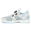 Dexter Pro BOA - Women's Advanced Bowling Shoes (Light Grey / Blue - Inner Side)
