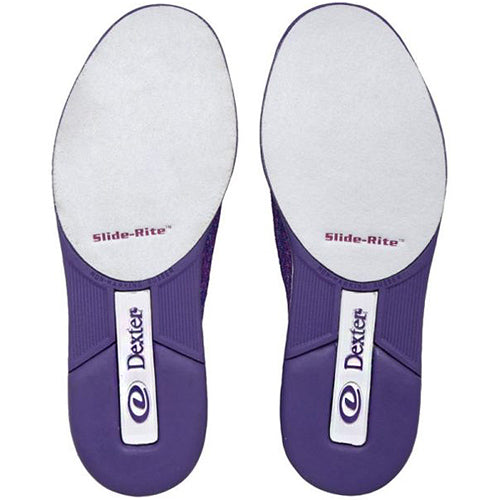 Dexter Haper Knit - Women's Casual Bowling Shoes (Purple Multicolor - Slide Soles)