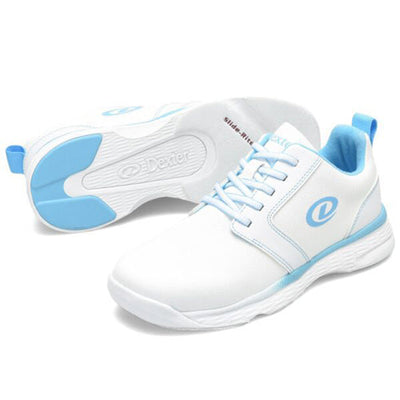 Dexter Raquel LX - Women's Casual Bowling Shoes (White / Blue - Pair)