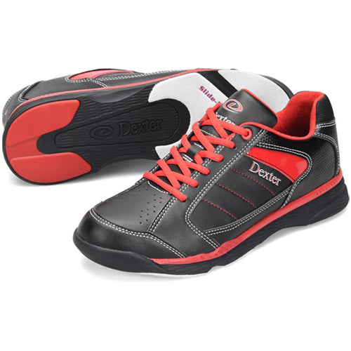 Dexter Ricky IV Jr - Boy's Bowling Shoes (Black / Red)