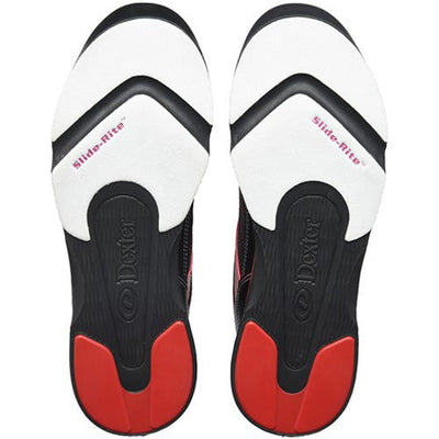 Dexter Ricky IV Jr - Boy's Bowling Shoes (Black / Red - Soles)