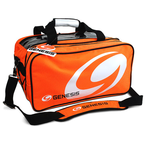 Genesis® Sport™ 2 Ball Tote Plus Bowling Bag (Orange)