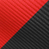 Genesis® Carbon™ 3 Ball Roller Bowling Bag (Black / Red - carbon fiber accent)