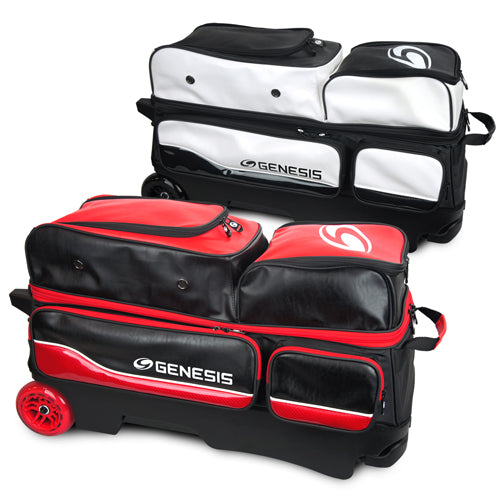 Genesis® Carbon™ 3 Ball Roller Bowling Bags