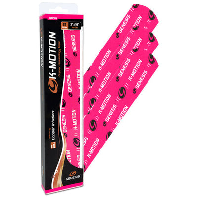 Genesis K-Motion - Pre-cut Strips (Hot Pink)