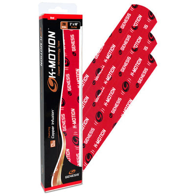 Genesis K-Motion - Pre-cut Strips (Red)