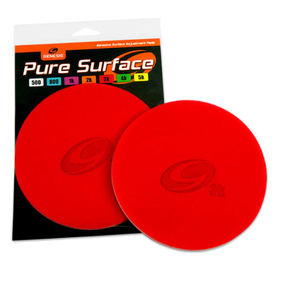 Genesis Pure Surface Abrasive Pads (3000 grit - Red)