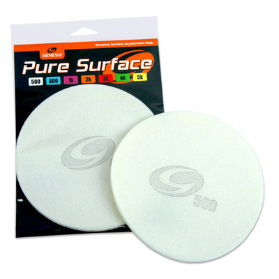 Genesis Pure Surface Abrasive Pads (500 grit- White)