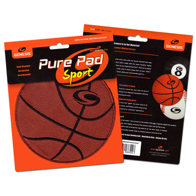 Genesis Pure Pad Sport - Leather Bowling Ball Wipe (Basketball - Packaging)